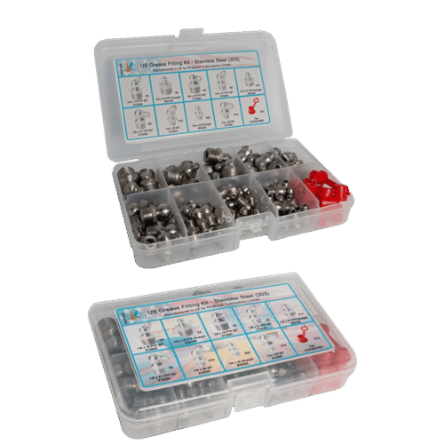 US Stainless Steel Grease Fitting Kit